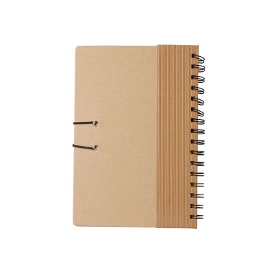 Крафтовый блокнот А5 в твердой обложке Saharan Cypress, 80 листов 70 гр/м2 бумаги, натуральный-2