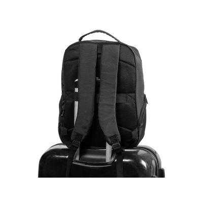 Рюкзак Samy для ноутбука 15.6, черный-11