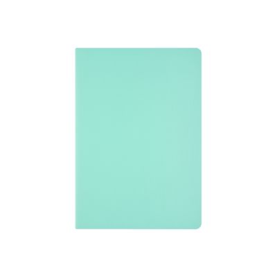 Бизнес тетрадь А5 Megapolis flex 60 л. soft touch клетка, зефирный мятный-1