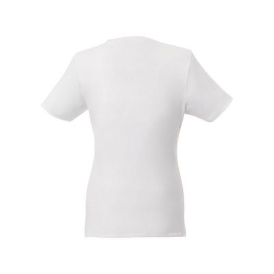 Женская футболка Balfour с коротким рукавом из органического материала, белый-2