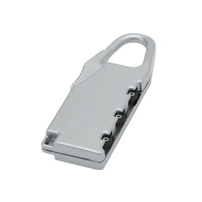 Багажный замок Traveler (Путешественник) - Серебряный-0