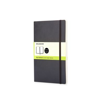 Записная книжка Moleskine Classic Soft (нелинованный), Pocket (9х14 см), черный-0
