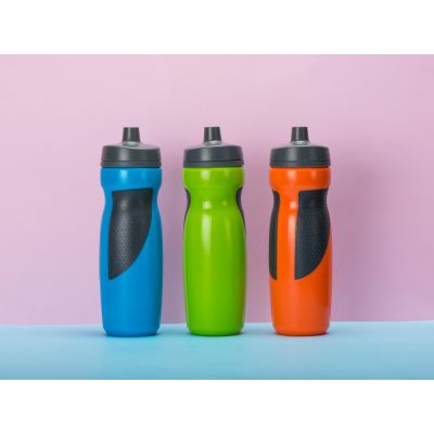 Спортивная бутылка Flex 709 мл, оранжевый/серый-6