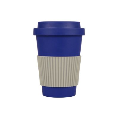 Термокружка Muffin из натуральных волокон, темно-синий-1