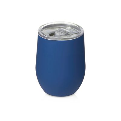 Термокружка Vacuum mug C1, soft touch, 370мл, синий-0