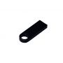 USB 2.0-флешка на 512 Мбайт с мини чипом и круглым отверстием, черный