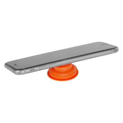 Держатель для телефона Pop Stand, оранжевый-6