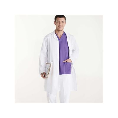 Халат унисекс Vaccine, белый-6