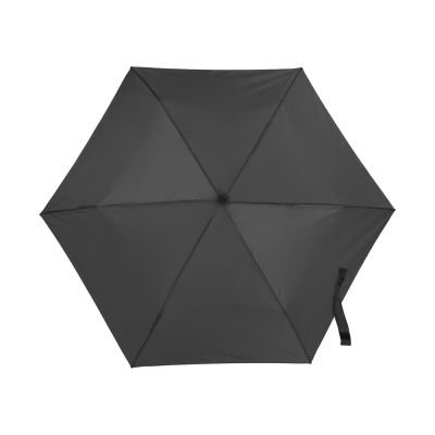 Складной компактный механический зонт Super Light, серый-3