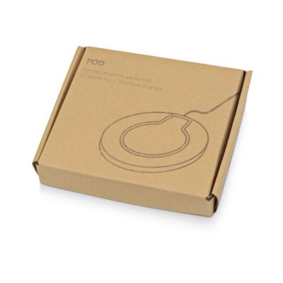 Беспроводная зарядка Pod со светодиодной подсветкой, белый-8