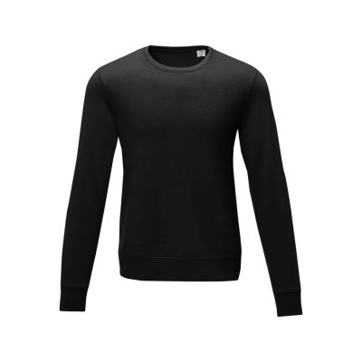 Мужской свитер Zenon с круглым вырезом, черный-1