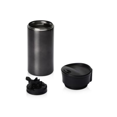 Вакуумная термокружка с кнопкой Upgrade, Waterline, матовая сталь-3