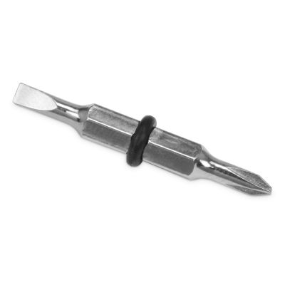 Ручка шариковая металлическая Tool, синий. Встроенный уровень, мини отвертка, стилус-3