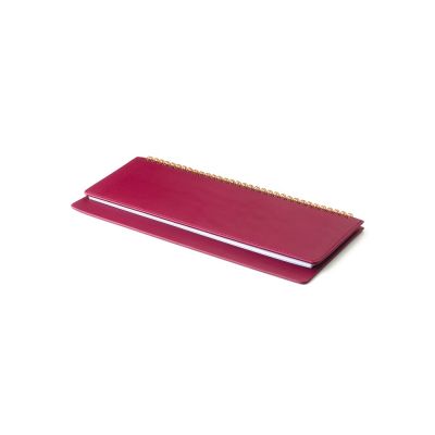 Планинг недатированный  Velvet бордовый-0