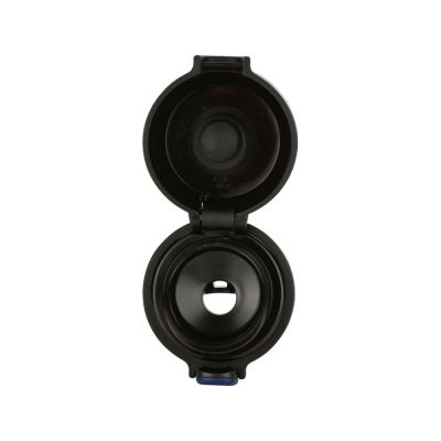 Вакуумная термокружка Waterline c кнопкой Guard, 400 мл, тубус, темно-синий-5