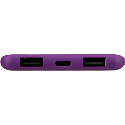 Внешний аккумулятор Powerbank C1, 5000 mAh, фиолетовый-3