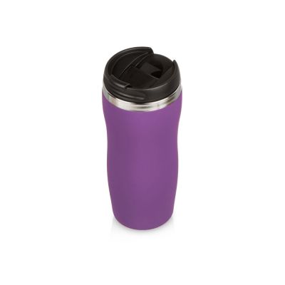 Термокружка Double wall mug C1, soft touch, 350 мл, фиолетовый-0