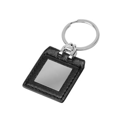 Брелок прямоугольный, черный-0