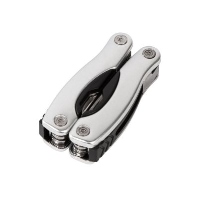 Подарочный набор Scout с многофункциональным ножом и фонариком, серебристый-3