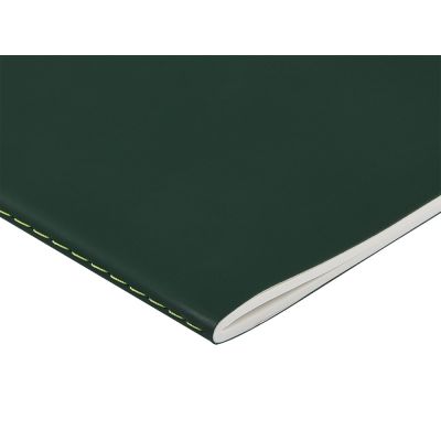 Тетрадь с каменной бумагой А5 Carrara 40 л., линейка, зеленый-2