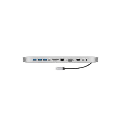 Хаб USB Type-C 3.0 для ноутбуков Falcon, серый-1