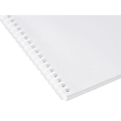 Блокнот на мягкой спирали А5 Sahara, 60 листов 70 гр/м2, белый-1