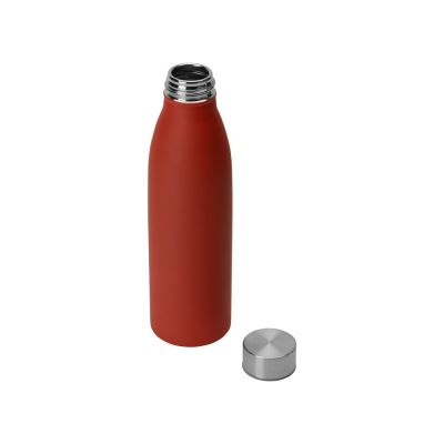 Стальная бутылка Rely, 650 мл, красный матовый-1