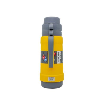 Термос со стеклянной колбой тм THERMOS PICNIC 40 Series Yellow 1,0L-1