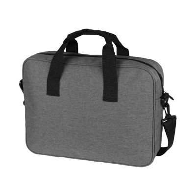 Сумка для ноутбука Wing с вертикальным наружным карманом, серый-3