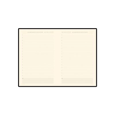 Ежедневник А5 недатированный Monaco, красный-1