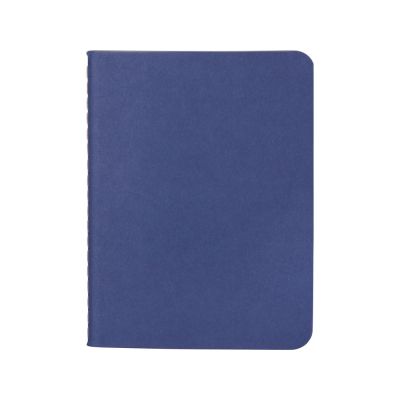 Блокнот A6 Stitch в линейку, синий-3