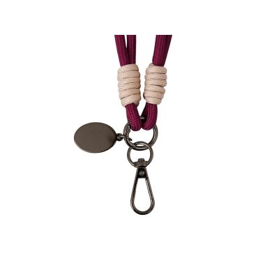 Брелок-браслет Bohemian, бургунди-3