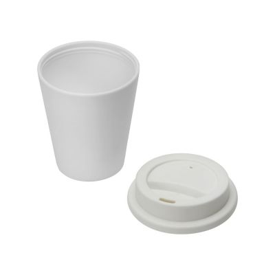 Антибактериальный набор с блокнотом и стаканом  Safe work, белый-1