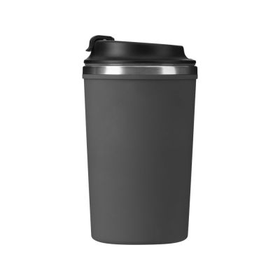 Герметичная термокружка на присоске Kick, 350 мл, серый-5