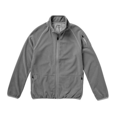 Куртка Drop Shot из микрофлиса мужская, серый-3