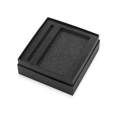 Подарочный набор Reporter с ручкой и блокнотом А6, синий-9