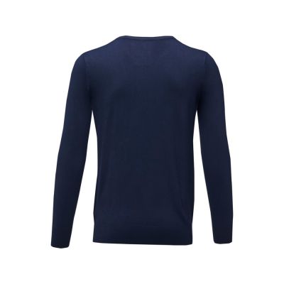 Мужской пуловер Stanton с V-образным вырезом, темно-синий-2