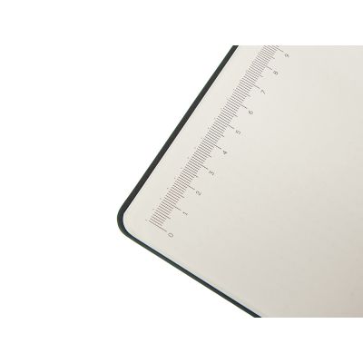 Блокнот А5 в гибкой обложке Chaplin, зеленый-8