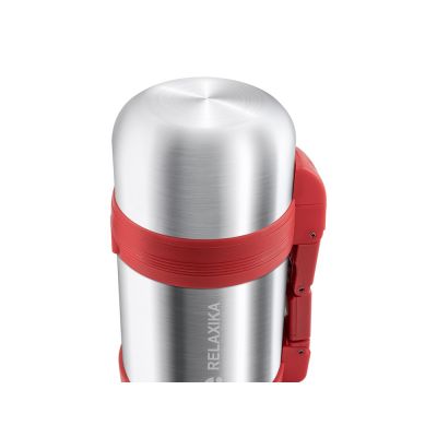 Термос универсальный (для еды и напитков) Relaxika 201, 800 мл, стальной-4