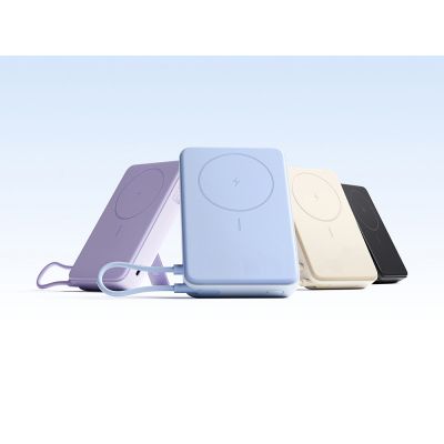 Внешний аккумулятор Xiaomi Magnetic Power Bank 10000 with Built-in Stand Beige-7