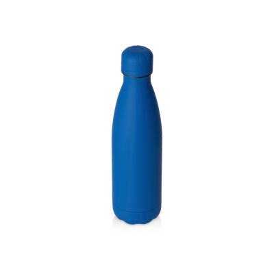 Вакуумная термобутылка Vacuum bottle C1, soft touch, 500 мл, синий классический-0
