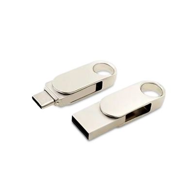 Флешка Uranium на 32 Гб, серебристый-0