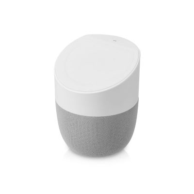 Портативная колонка с беспроводной зарядкой Shuttle, 5 Вт, белый-0