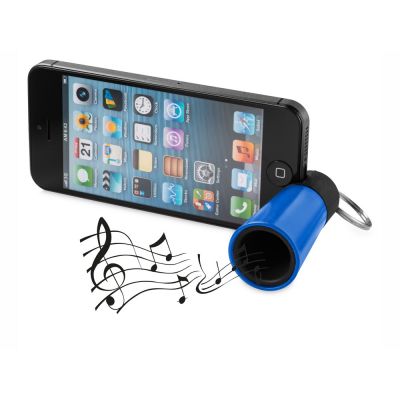 Усилитель-подставка для смартфона Sonic, ярко-синий-3