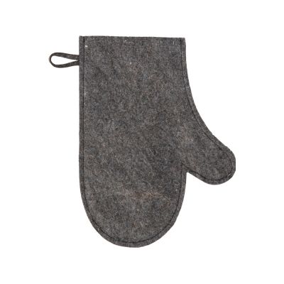Рукавичка для бани и сауны Healing, серый графит-1