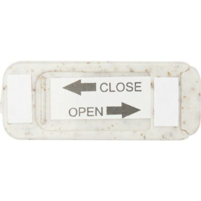 Блокиратор веб-камеры Kushi из пшеничной соломы, бежевый-2