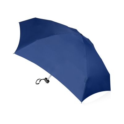 Зонт складной Frisco, механический, 5 сложений, в футляре, синий-6