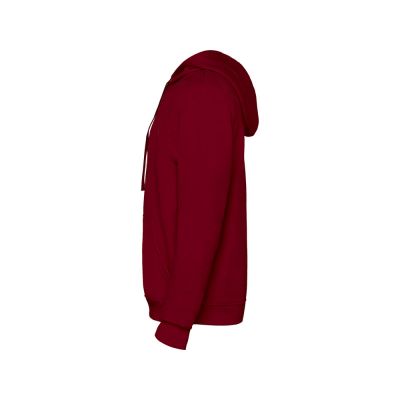 Толстовка с капюшоном Urban мужская, гранатовый/серый меланж-2