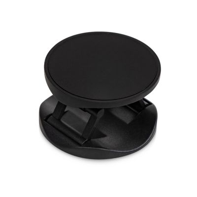 Держатель для телефона с отверстием для пальца Pop Flex, черный-0