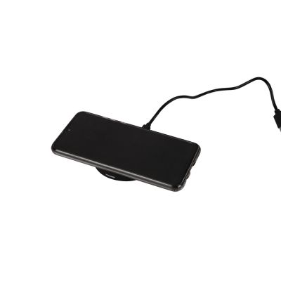 Беспроводное зарядное устройство Sketch с полноцветной печатью, черный-3